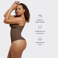 Leonie | nahtloser Shaping-Bodysuit mit String