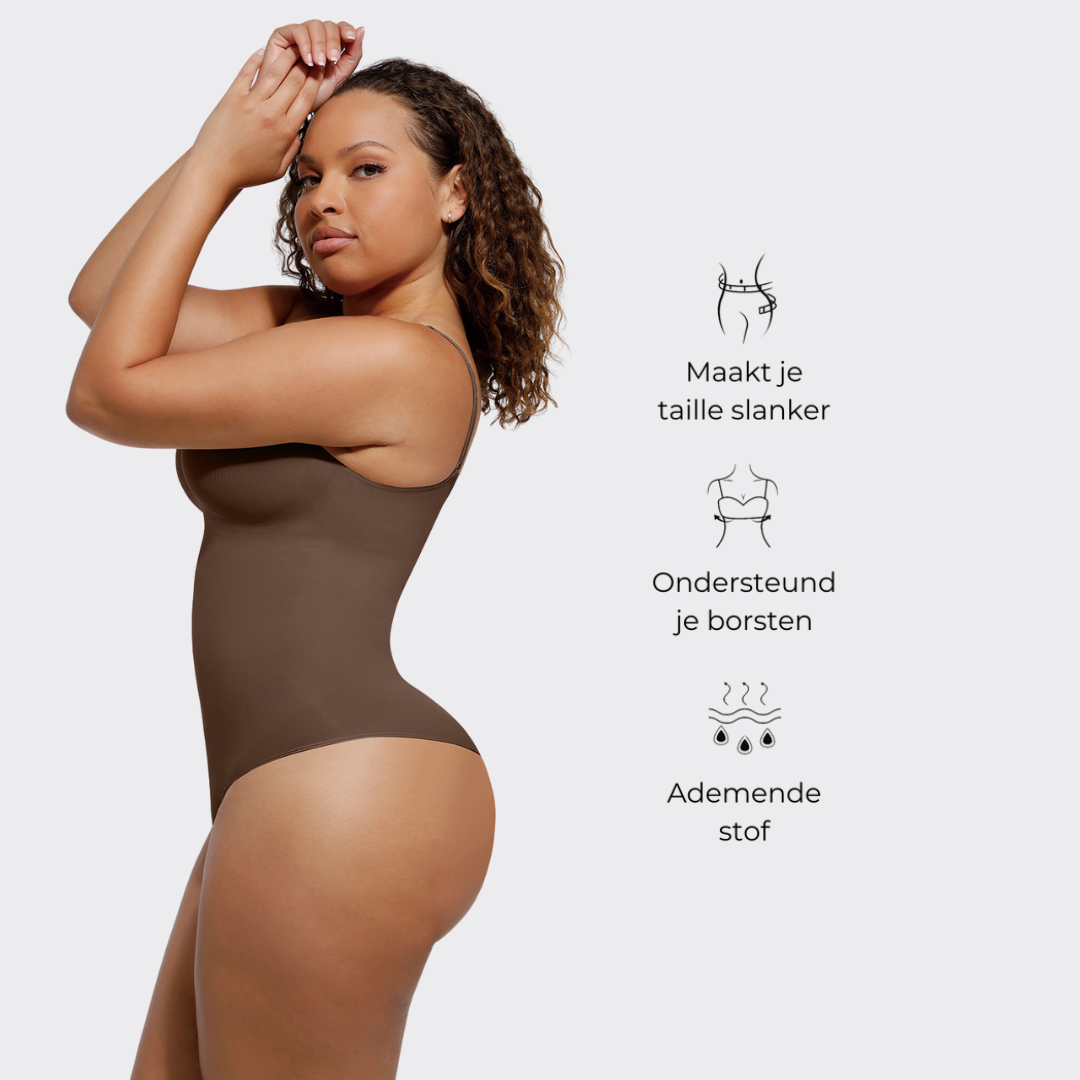 Leonie | nahtloser Shaping-Bodysuit mit String