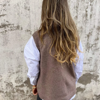 Anissa | Kuschelige Strickweste für Damen