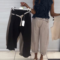 Alexa | modisches ärmelloses Top mit Designer-Akzent