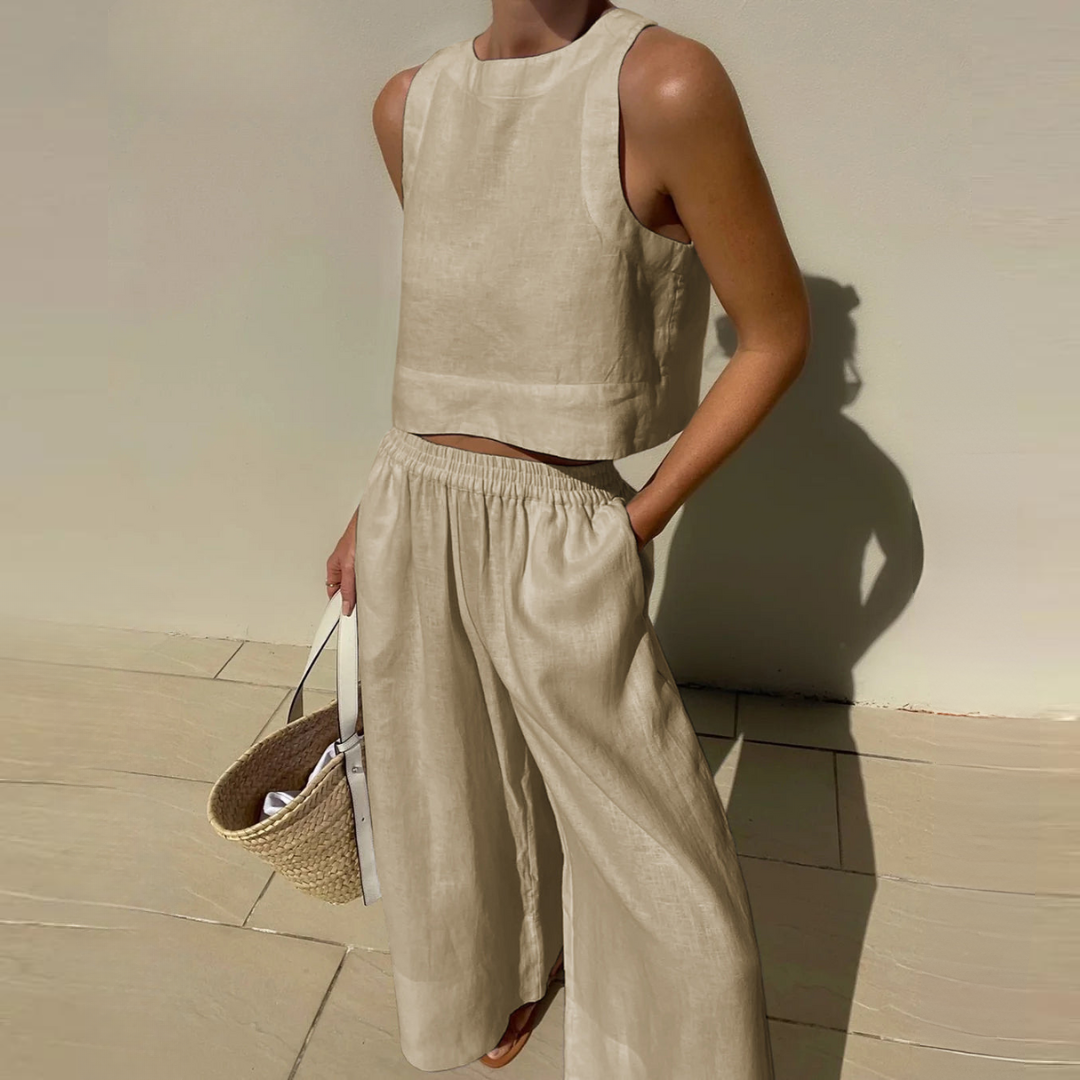 Clorrete | Feminines Set aus Top und Hose