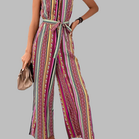 Xena | Boho-Overall mit Spaghetti-Trägern