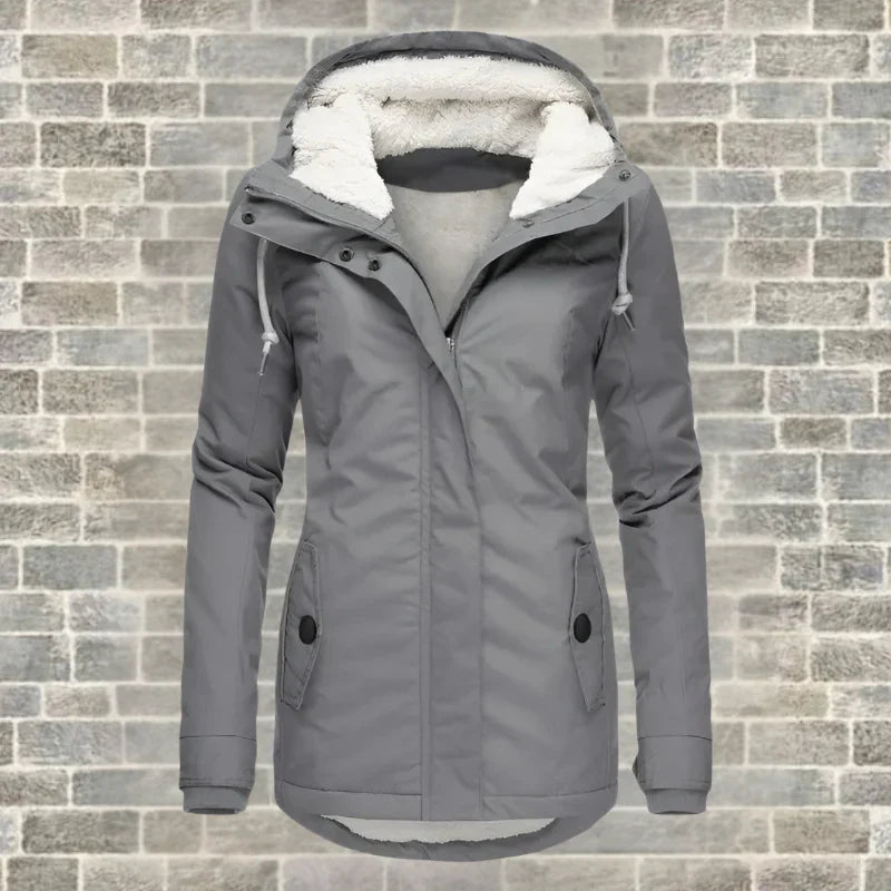 Glaizell | Faltiger Wintermantel