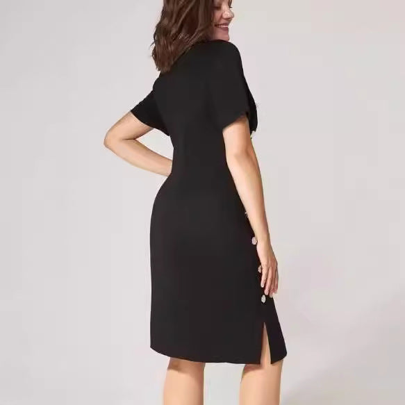 Rachel | Elegantes Kleid mit Rundhalsausschnitt