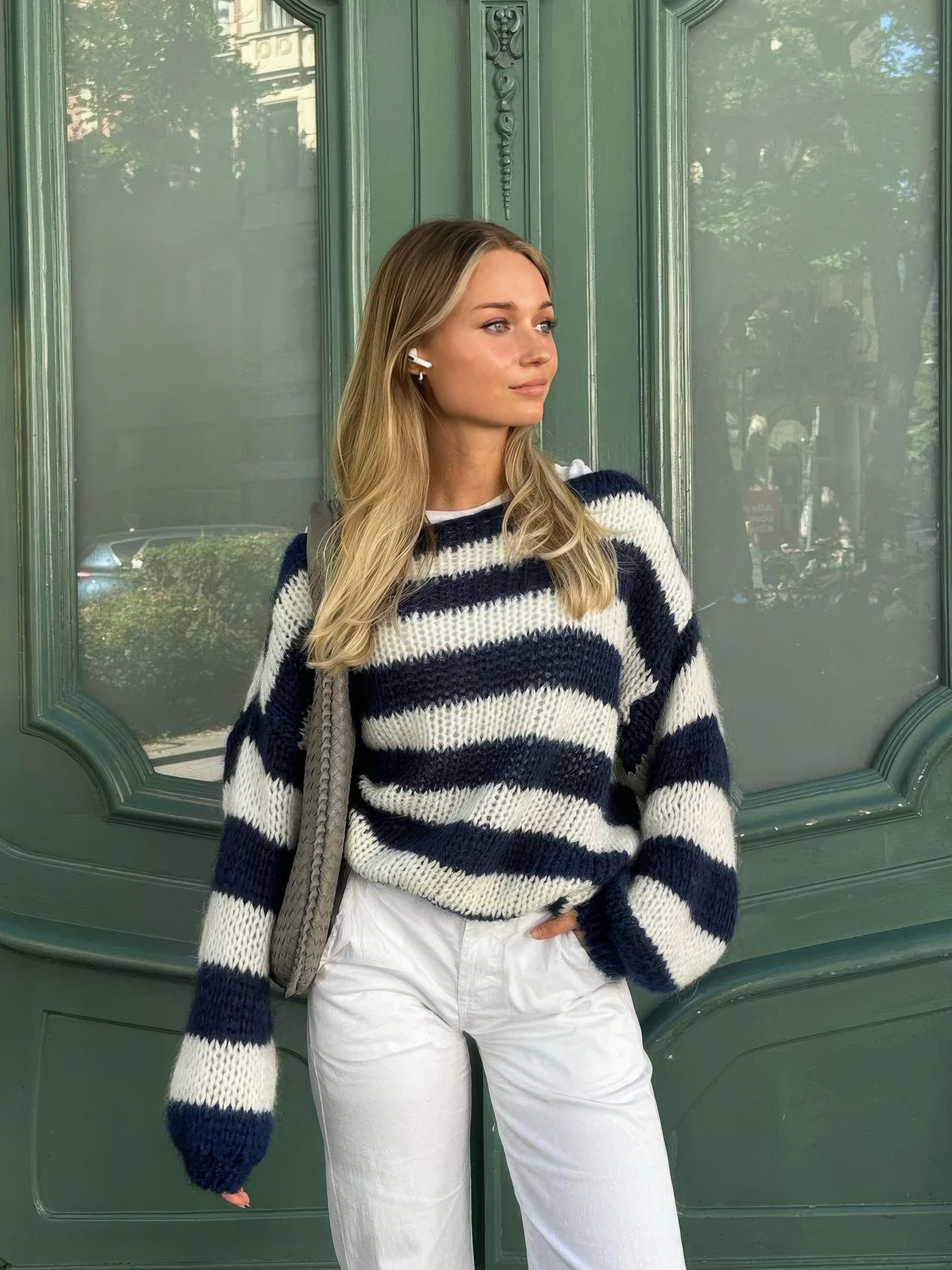 Hannah | Gestreifter Pullover