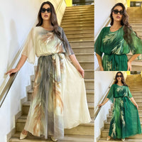 Crisanta | Elegantes Chiffonkleid