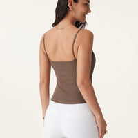 Elouise | elegantes 2-teiliges Set mit Spaghettiträger-Top