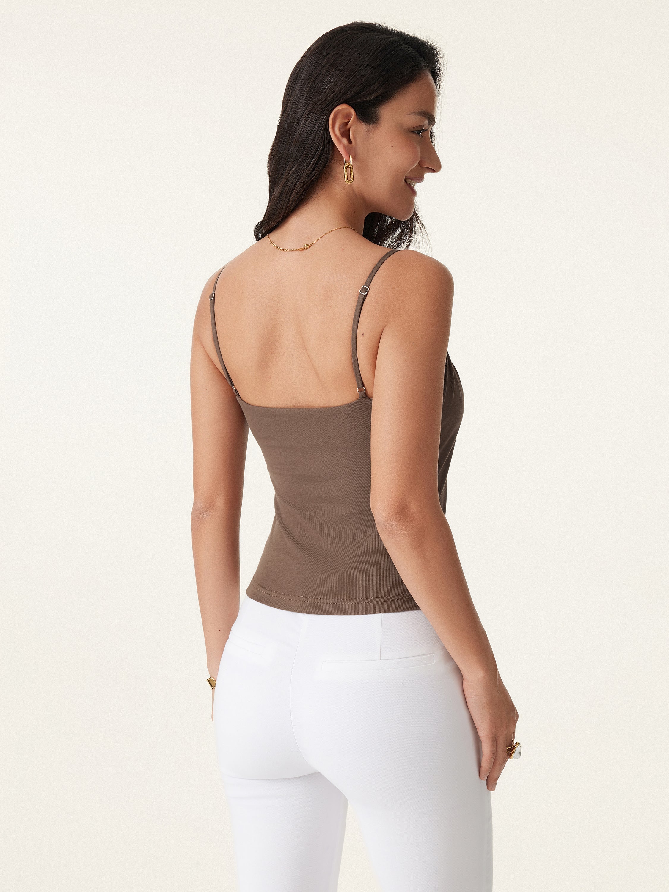 Elouise | elegantes 2-teiliges Set mit Spaghettiträger-Top