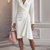 Aliyah™ | Modisches Kleid für Damen mit V-Ausschnitt