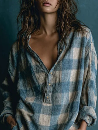 Cathia | Kariertes Minikleid