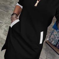 Tema | Modernes Mini-Kleid mit Reißverschluss