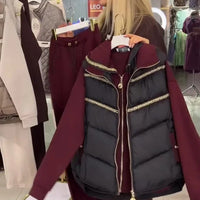 Lysa | Freizeit-Set mit Weste und Kapuzenpullover