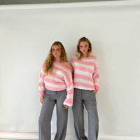 Hannah | Gestreifter Pullover