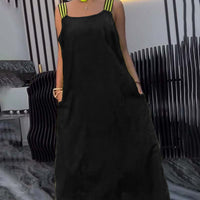 Zuri | Bequemes Kleid mit losem Schnitt und geteilten Trägern