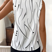 Aster | Feminine ärmellose Strickjacke mit Faltenoptik