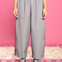 Cathie | Gerade Hose mit Seiteneinsatz