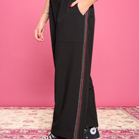 Cathie | Gerade Hose mit Seiteneinsatz