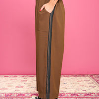 Cathie | Gerade Hose mit Seiteneinsatz