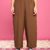 Cathie | Gerade Hose mit Seiteneinsatz