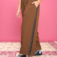 Cathie | Gerade Hose mit Seiteneinsatz