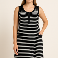 Noris | Hauskleid mit Taschen