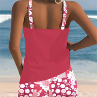 Sky | modisches Tankini-Set mit bedrucktem Boxer