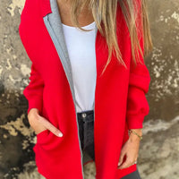 Anne™ | Damenmantel mit Kapuze und Taschen