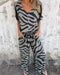 Sailor | Zweiteilig: Safari Chic Oberteil und Hose mit Zebradruck