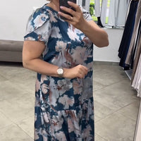 Marilyn™ | Elegantes Sommerkleid mit floralem Muster