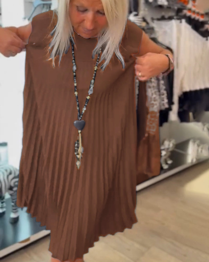 Julissa | Modernes Charme Faltenkleid in A-Linie