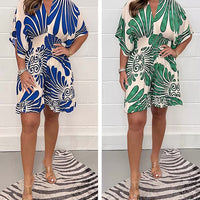 Liana | Lockerer Jumpsuit mit floralen Akzenten