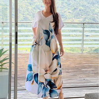 Mire | Freizeitkleid mit V-Ausschnitt