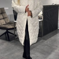 Silke | Damen-Baumwollmantel mit Revers