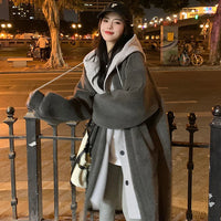 Rhea™ | Lammwoll-Hoodiejacke