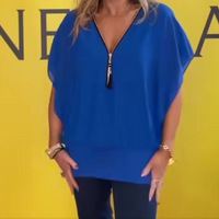 Choraline | Luftiges Reißverschluss-Top