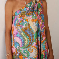 Daya | Maxi-Satinkleid