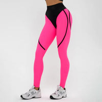 Ac | Patchwork-Leggings schnelltrocknende Hüftheber