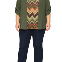 Tesse | Twin-Set mit Muster