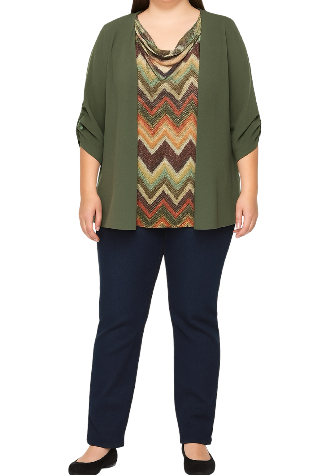 Tesse | Twin-Set mit Muster