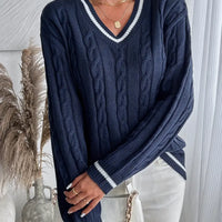 Sara™ | Zeitloser Damenpullover im stilvollen V-Ausschnitt-Design