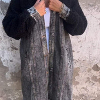 Varisa | Jeansjacke mit Knopfleiste und Revers