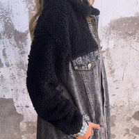 Varisa | Jeansjacke mit Knopfleiste und Revers