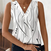 Aster | Feminine ärmellose Strickjacke mit Faltenoptik