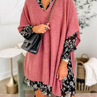 Annika | V-Ausschnitt-Poncho