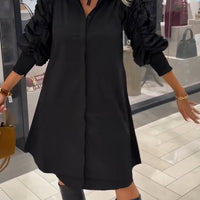 Clementine | Damen-Hemdblusenkleid mit Kragen, elegant & modern