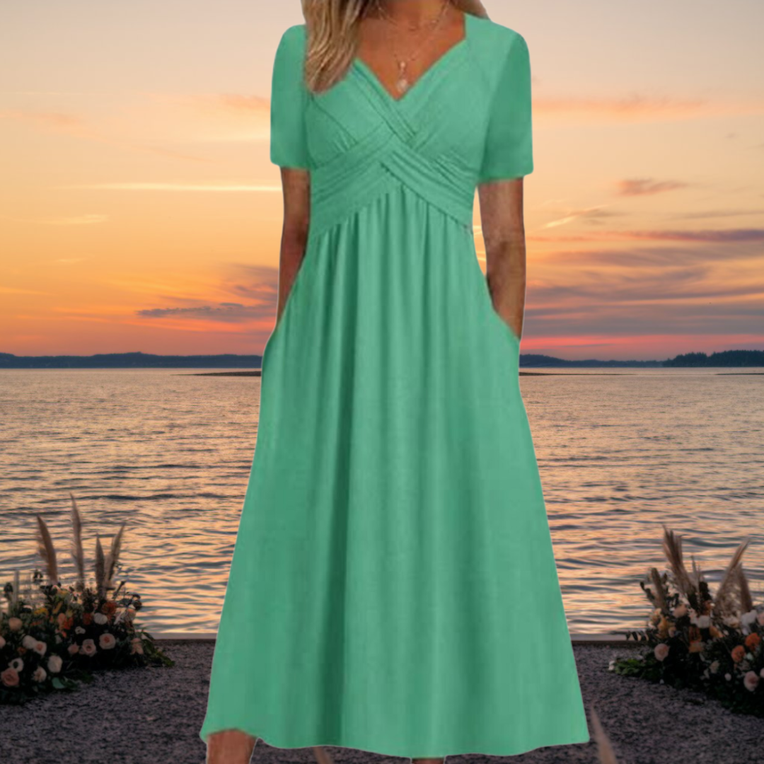 Selina | Zeitloses Kleid mit edlem Schnitt