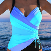 Amiri | edler schwarzer Surplice-Badeanzug für Damen