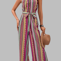 Xena | Boho-Overall mit Spaghetti-Trägern