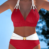 Dizzy | Badeanzug Doppelträger hohe Taille