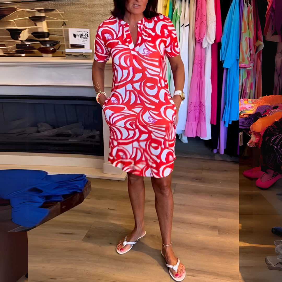 Axela | Lebendiges Minikleid